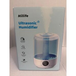 Hilife HF4 Ultrasonic Humidifier Smart Humidity Setting Whisper Quiet Blue White